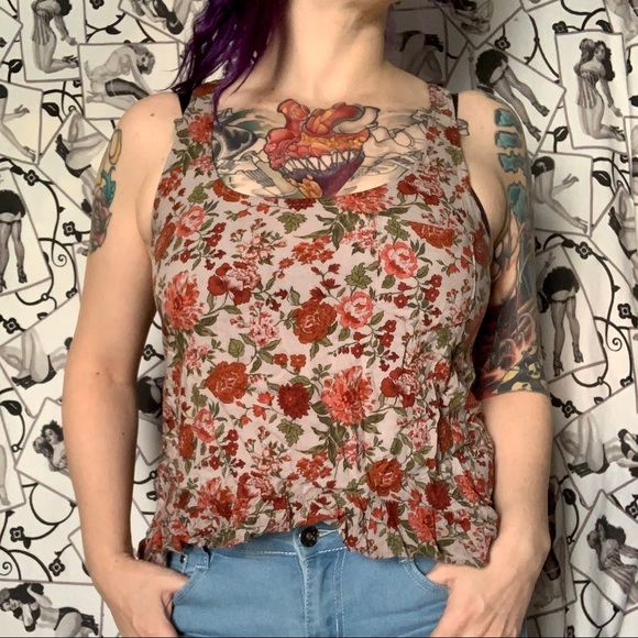 Floral Tank - Picture 1 of 4